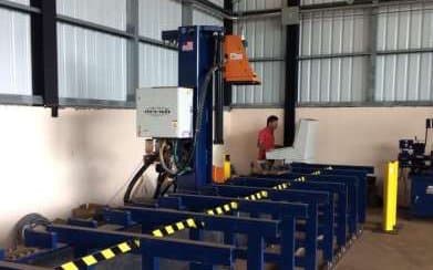 Línea CNC de perforación de vigas Avenger