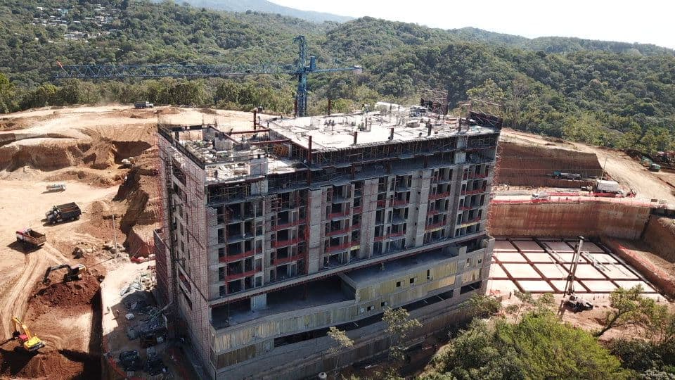 Edificio Alturas 1 en construcción, Nuevo Cuscatlán
